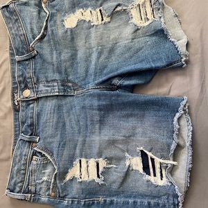 Silver Bermuda Shorts